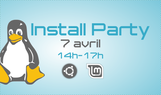 Install Party <br/> 7 avril 14h-17h
