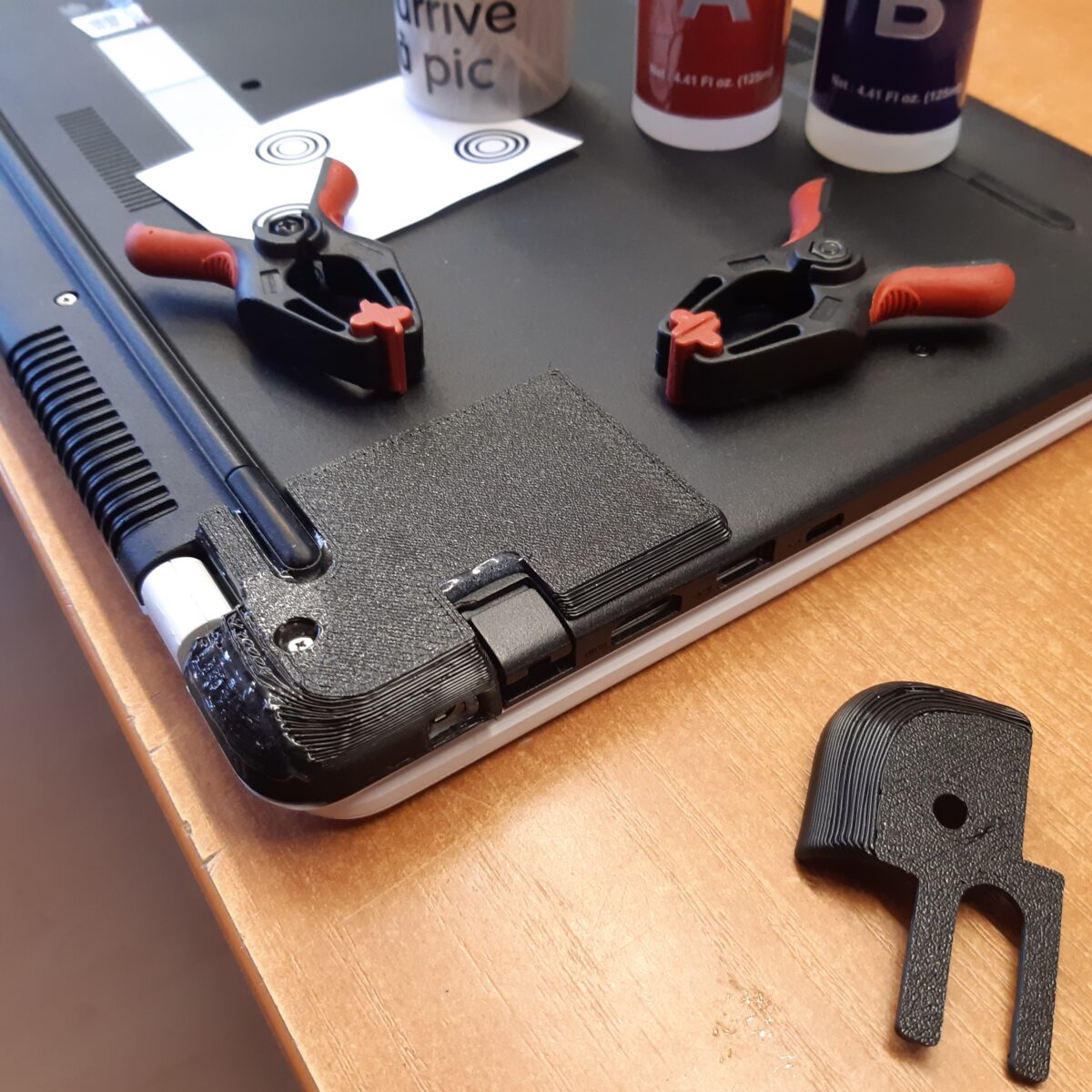 Réparation avec impression 3D