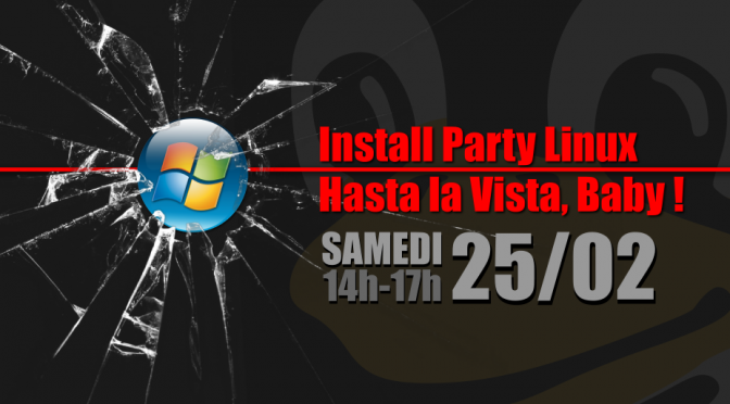 Install Party / Fin de Vista<br/>25 Février 14h/17h