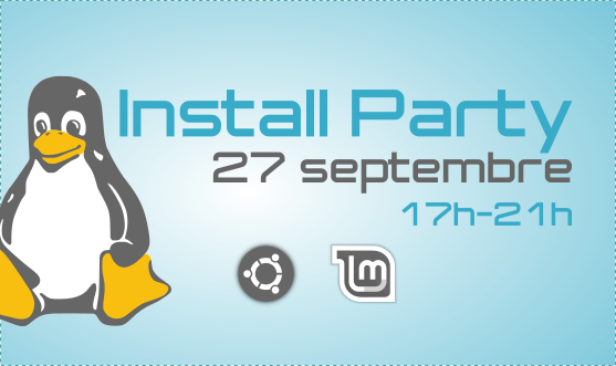 Install Party Linux – Mardi 27 Septembre